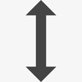 垂直双箭头图标免抠