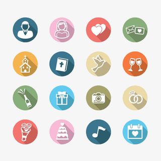 多种婚礼素材免抠