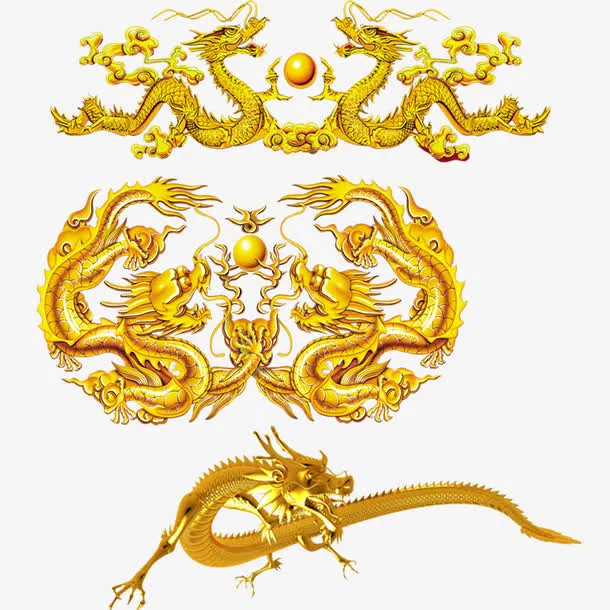 双龙戏珠免抠