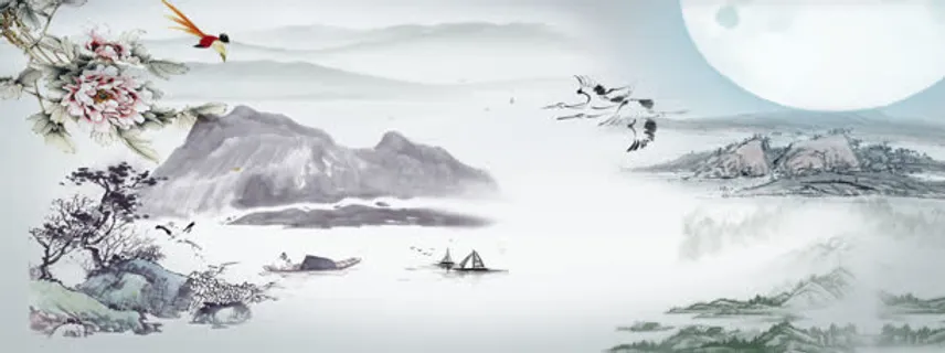 唯美中国风免抠