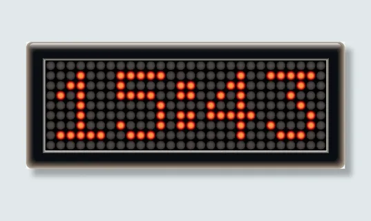 精美电子表免抠