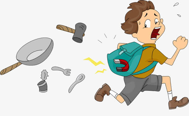 背着书包的小孩免抠