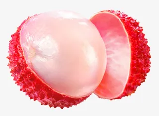 剥开的荔枝免抠