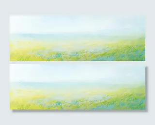 绿色手绘背景图高清