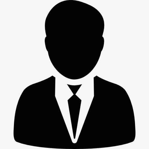 男人穿西装打领带图标免抠