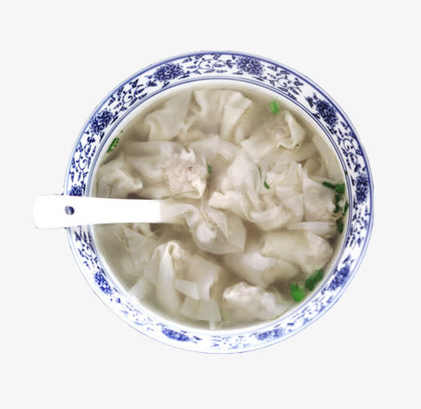 产品实物健康饮食馄饨免抠