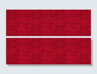 红色古典底纹高清