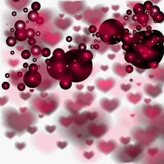 爱心光效效果元素免抠