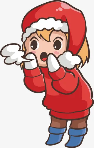 哈气的女孩免抠