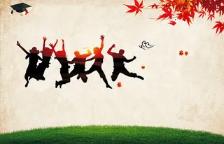 毕业季海报背景图高清