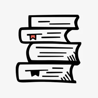 手绘的书本免抠