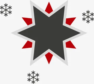 小清新多彩卡片免抠