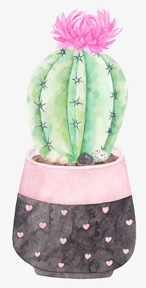 卡通植仙人掌免抠