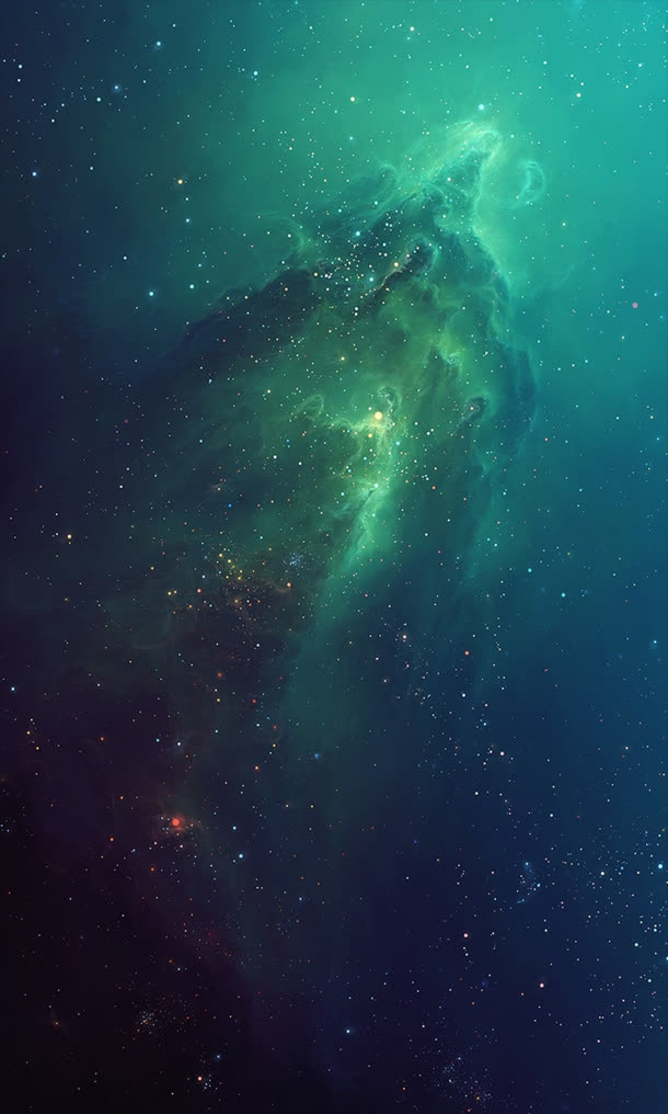 魔幻仙境绿色世界免抠