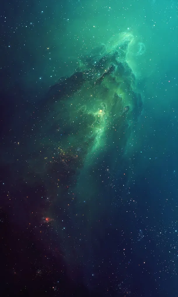 魔幻仙境绿色世界免抠