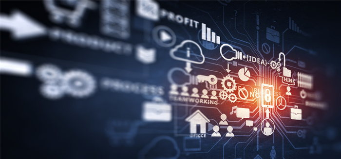 科技芯片科技商务背景高清