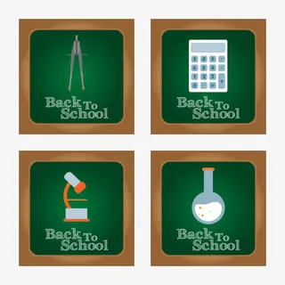 显微镜与圆规免抠