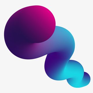 彩色酷炫简约时尚流体背景图