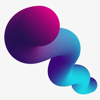 彩色酷炫简约时尚流体背景图