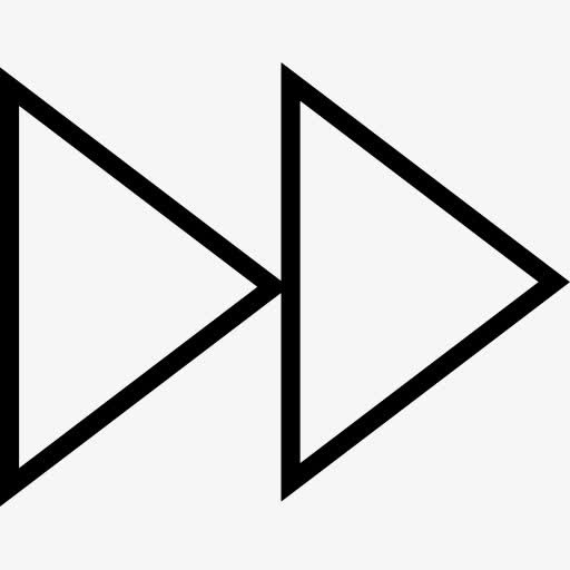 快进键符号图标免抠