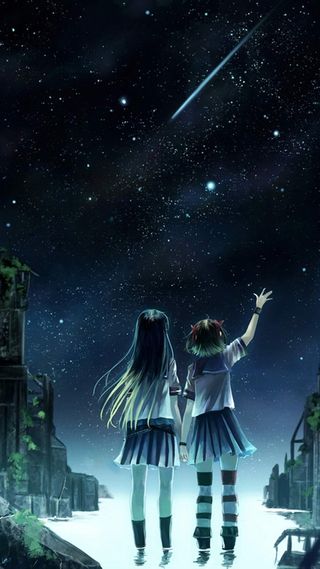 梦幻星空H5背景高清