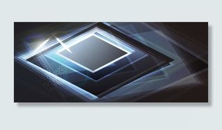 黑色炫酷几何立体块光束背景banner高清