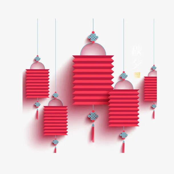 中秋节灯笼免抠