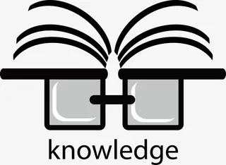 卡通书籍logo矢量图免抠