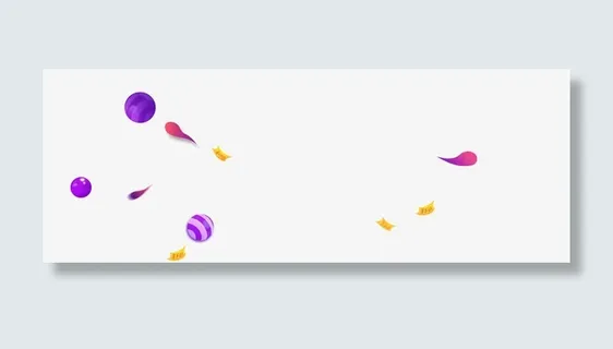 漂浮海报飞溅不规则图形圆形球体效果免抠