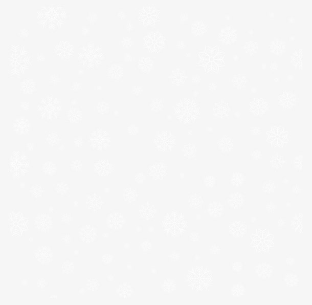冬天雪花矢量漫天飞雪素材免抠