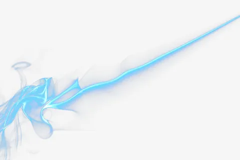 蓝色冲击粒子阵法触动免抠