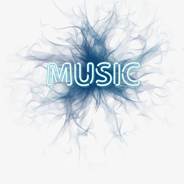 music艺术字免抠