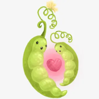 蚕虫卡通世界的居民们PNG图标免抠