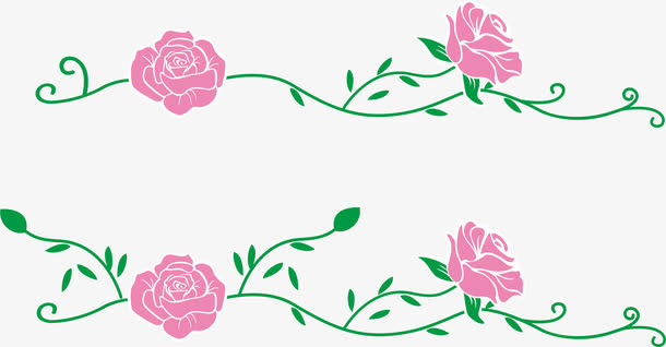 玫瑰花纹理免抠