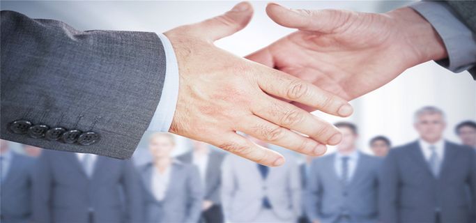 握手商务人物海报背景高清