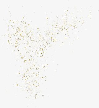 金色喷墨颗粒免抠