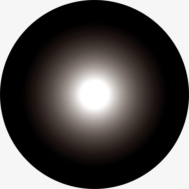 简约黑色圆圈免抠手绘/卡通卡通元素