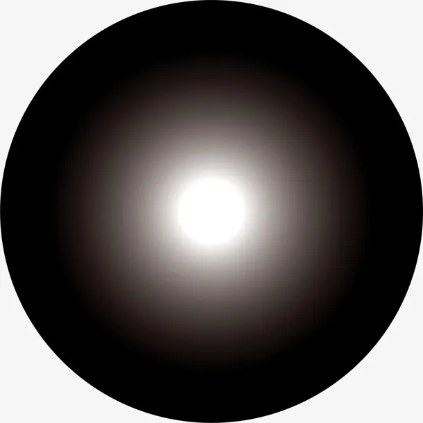 简约黑色圆圈免抠手绘/卡通卡通元素