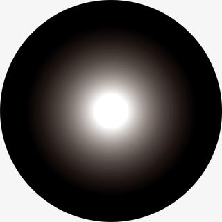 简约黑色圆圈免抠手绘/卡通卡通元素