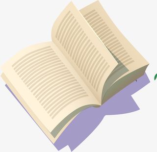 世界知识产权日翻开的书本免抠