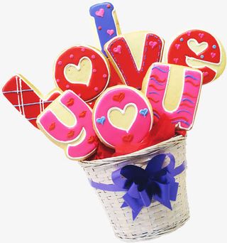 ILOVEYOU糖果字体免抠