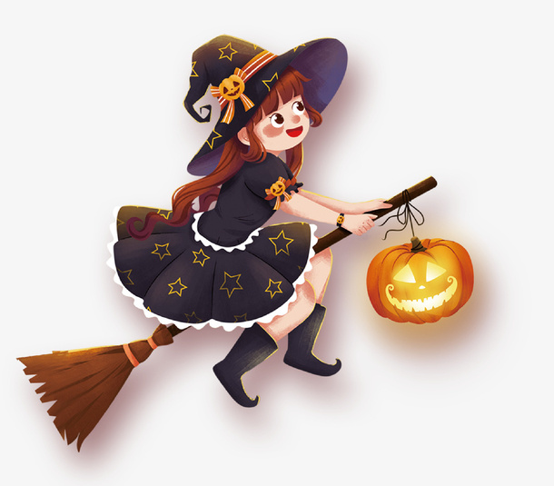 飞天小女巫呀免抠