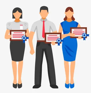 优秀员工素材免抠