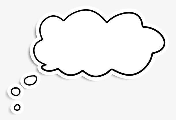 联想气泡素材免抠