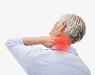 老人脖子痛免抠