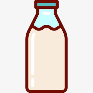 牛奶瓶图标免抠