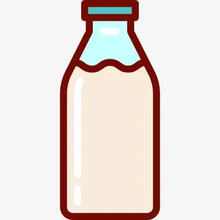 牛奶瓶图标免抠