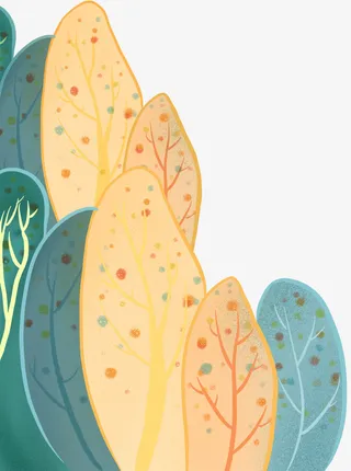 小清新国风装饰元素免抠