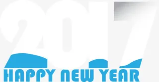 矢量2017字体设计免抠