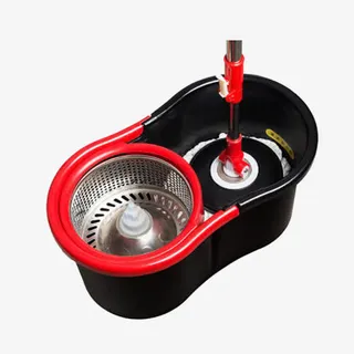 双驱动旋转拖把桶免抠